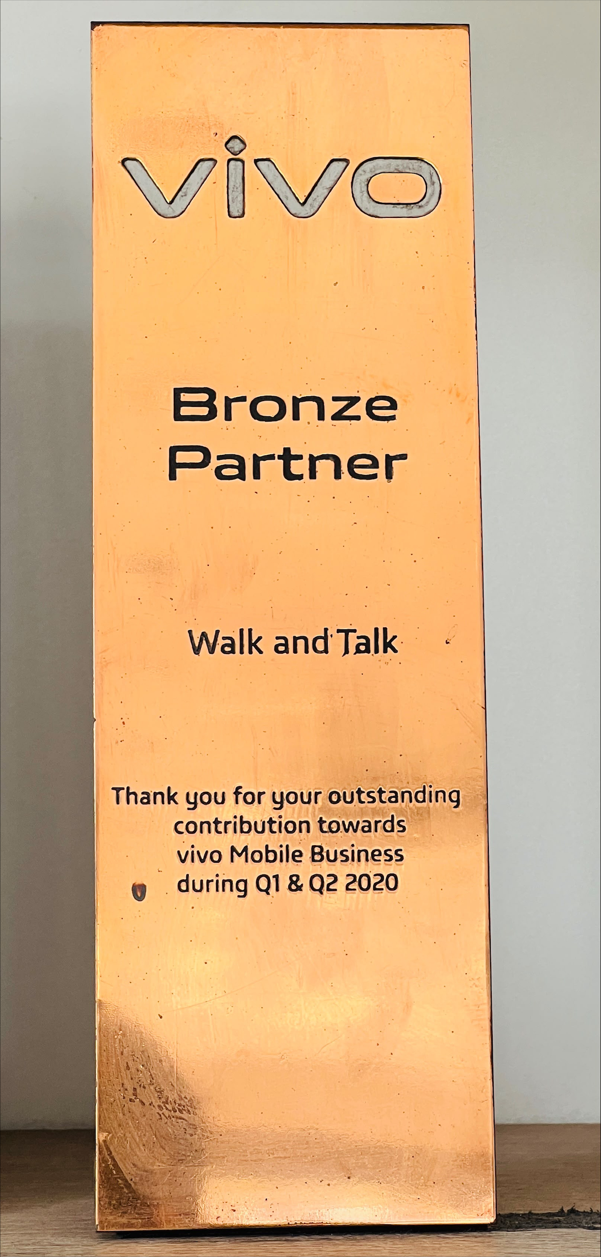 Award Certificate