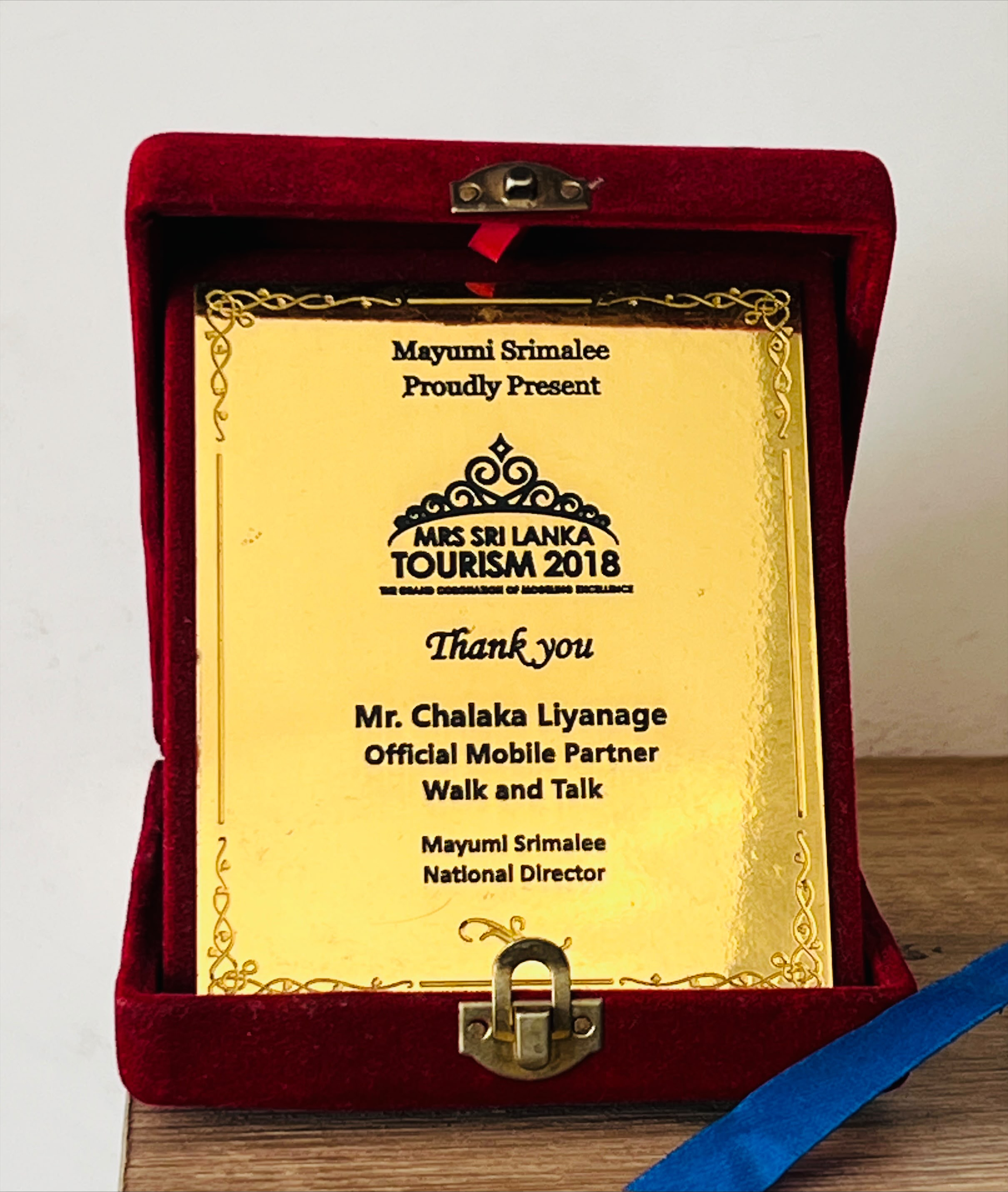 Award Certificate