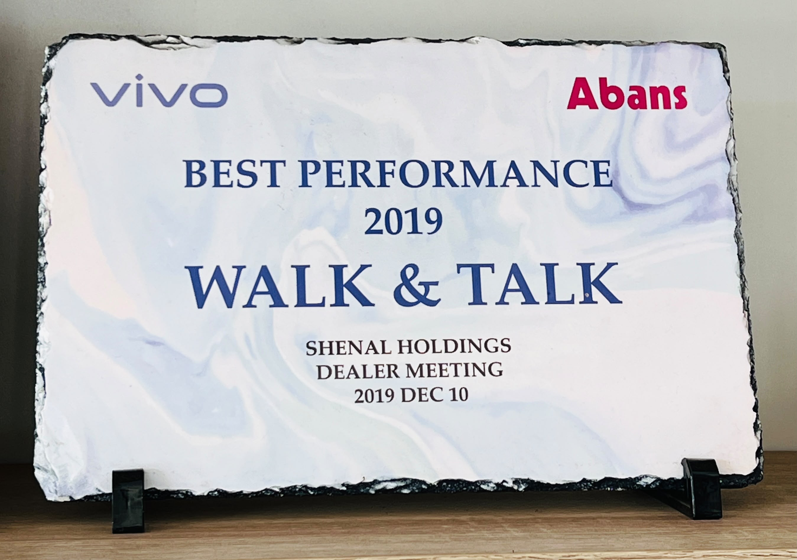 Award Certificate