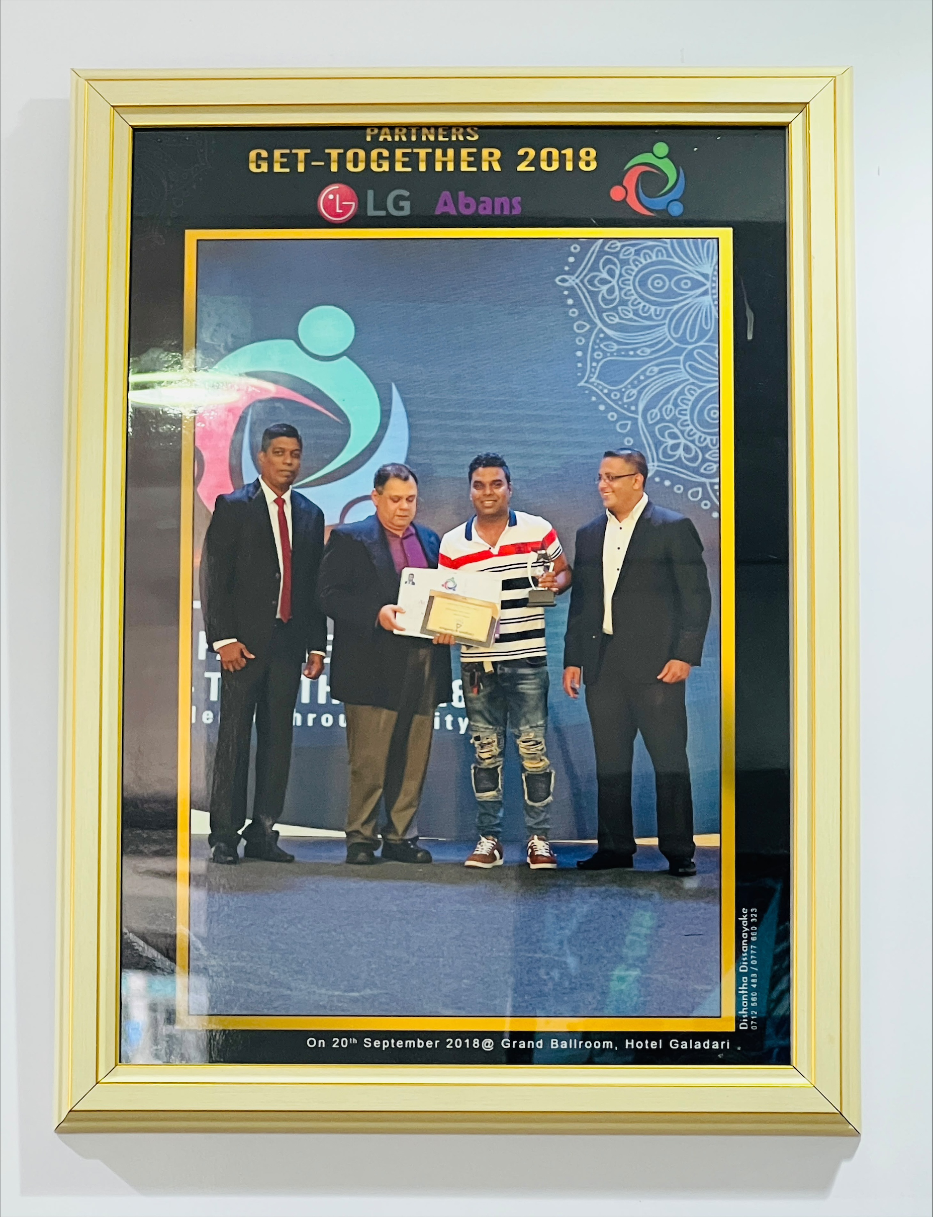 Award Certificate